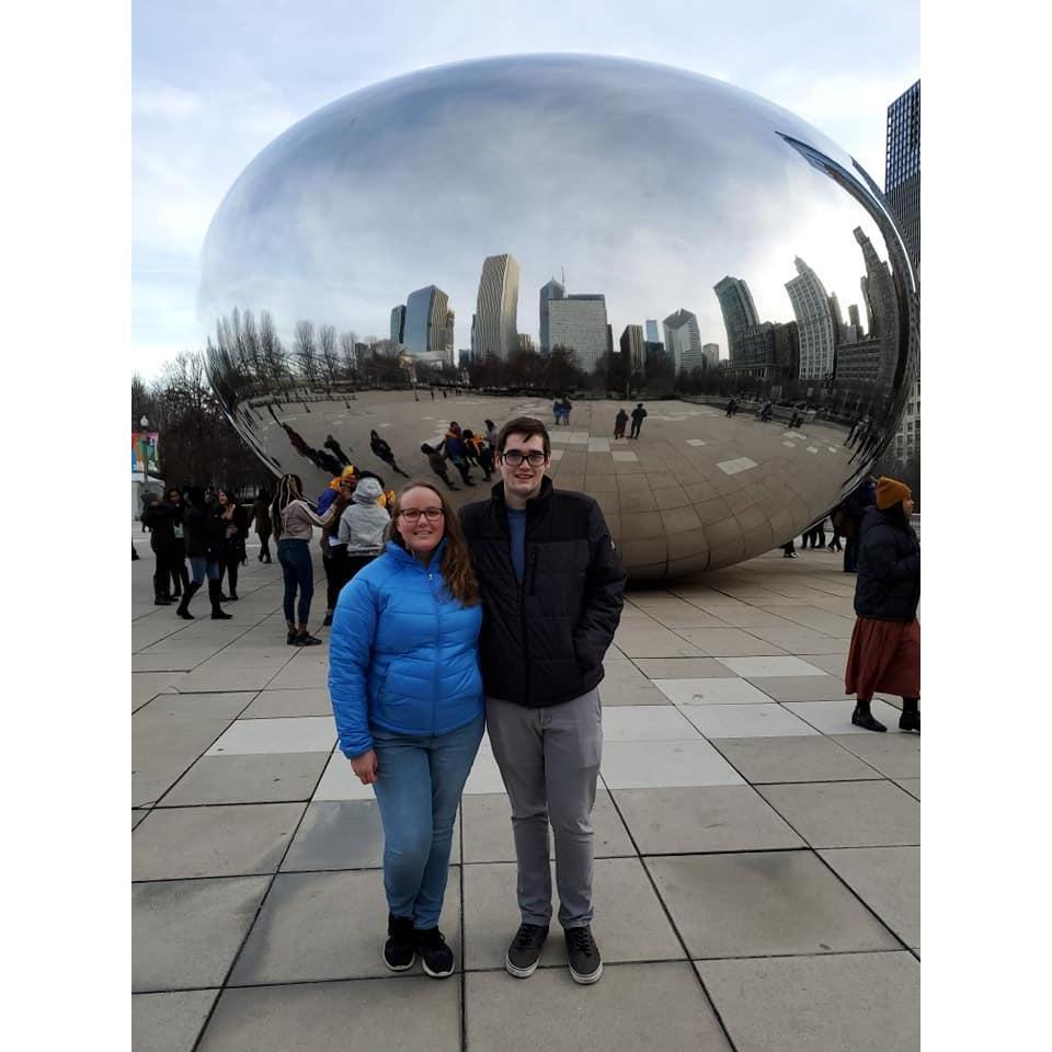 The first time Tony saw the Bean in Chicago.
