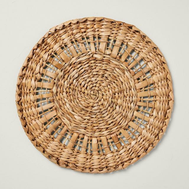13" Natural Woven Charger Placemat - Hearth & Hand™ with Magnolia