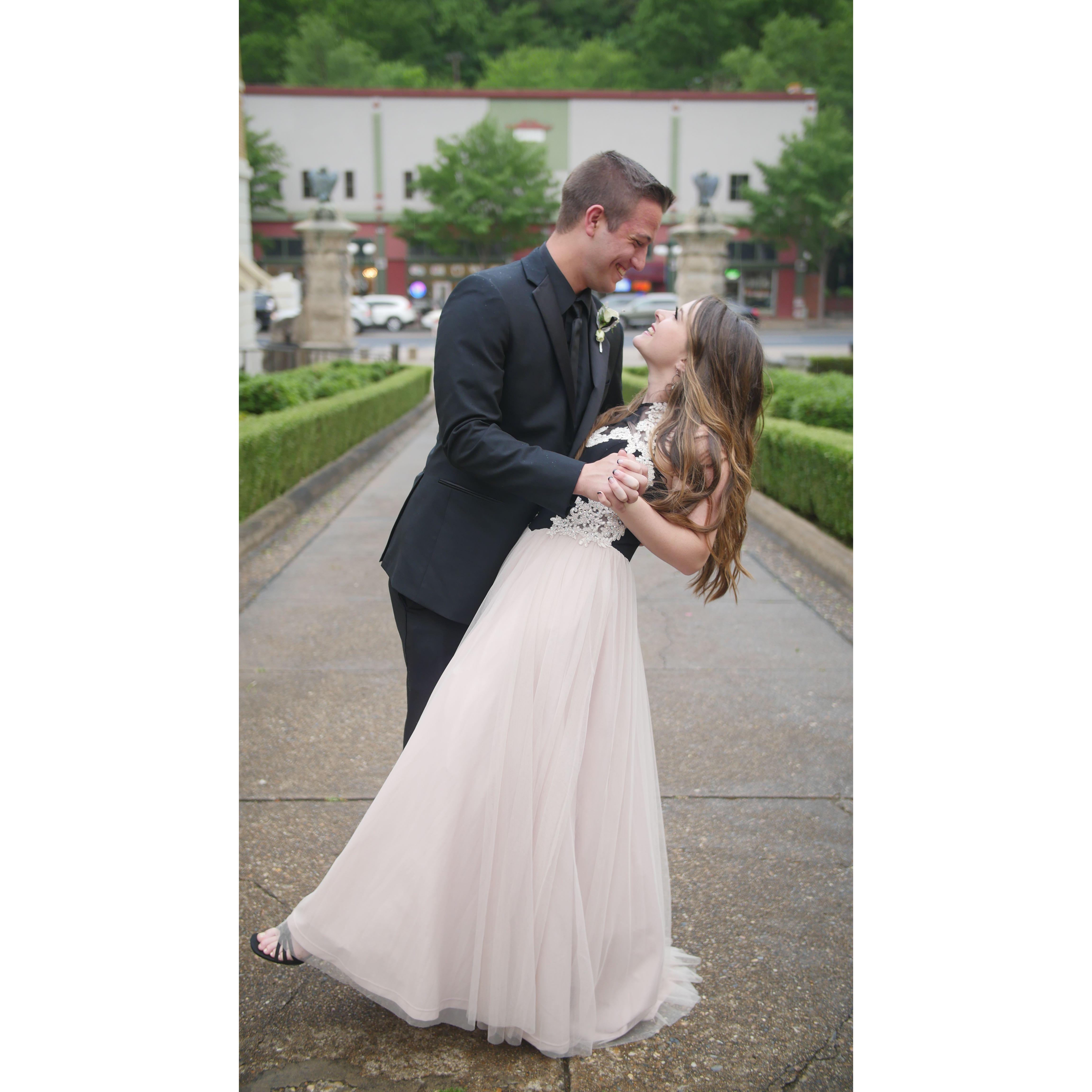 My senior prom!