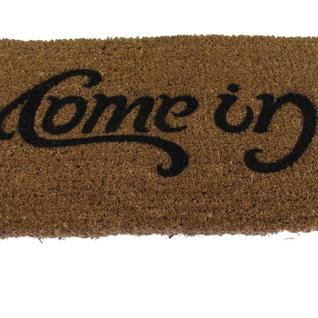 SUCK UK Ambigram Door Mat - Come in, Go Away