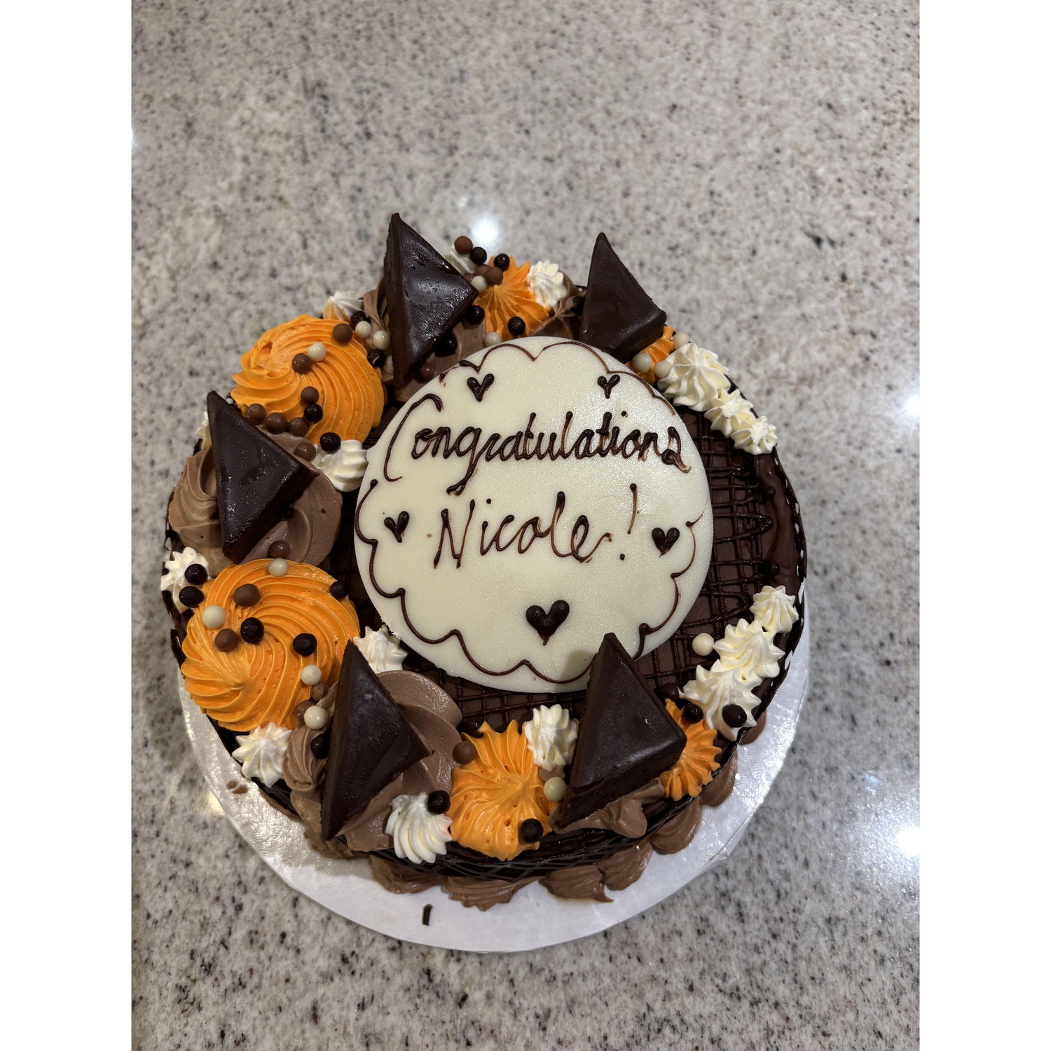 The day Nicole passed her Sonography Exam!