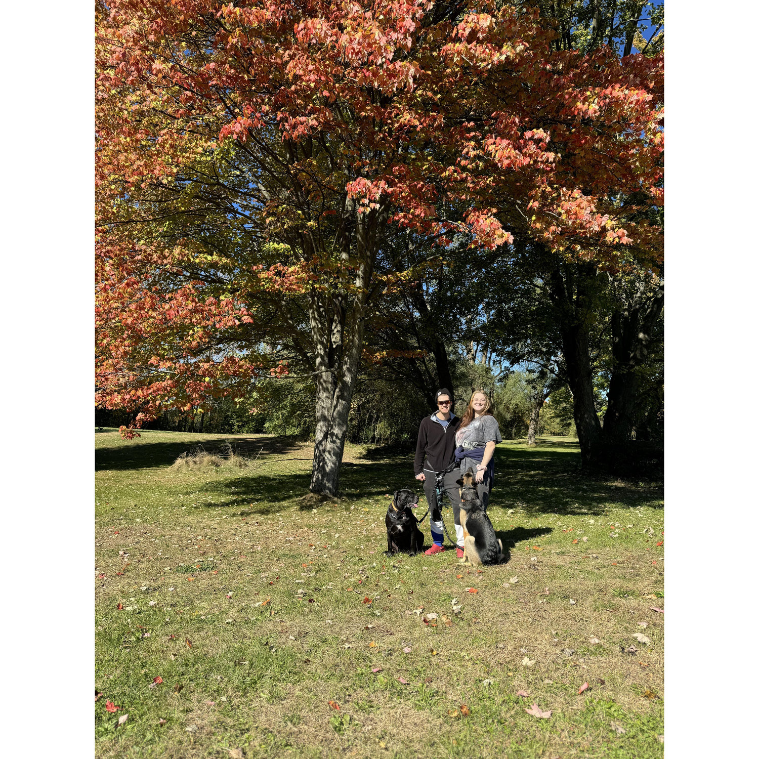 Adam loved this tree in our complex, so we photographed it as a family October 17th, 2024