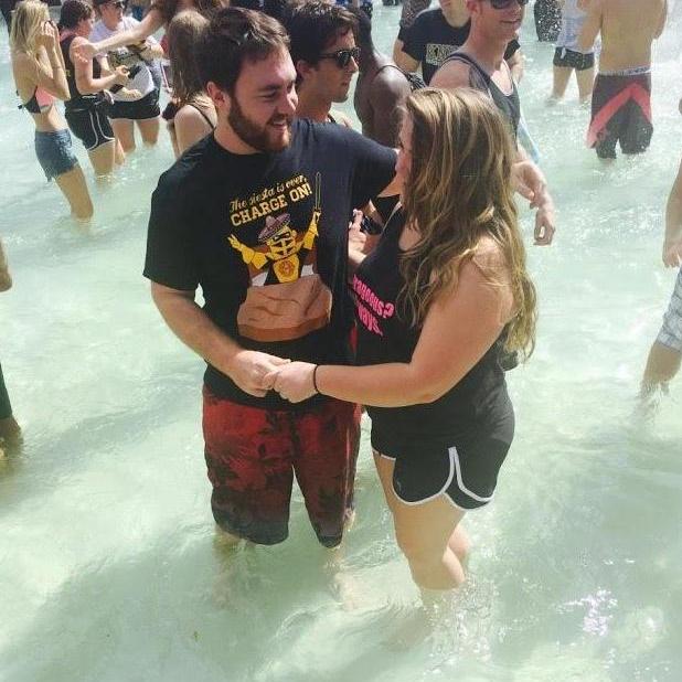 10-23-2014 A UCF Tradition: Spirit Splash
This was the day after Casey asked Natalie to be his Girlfriend