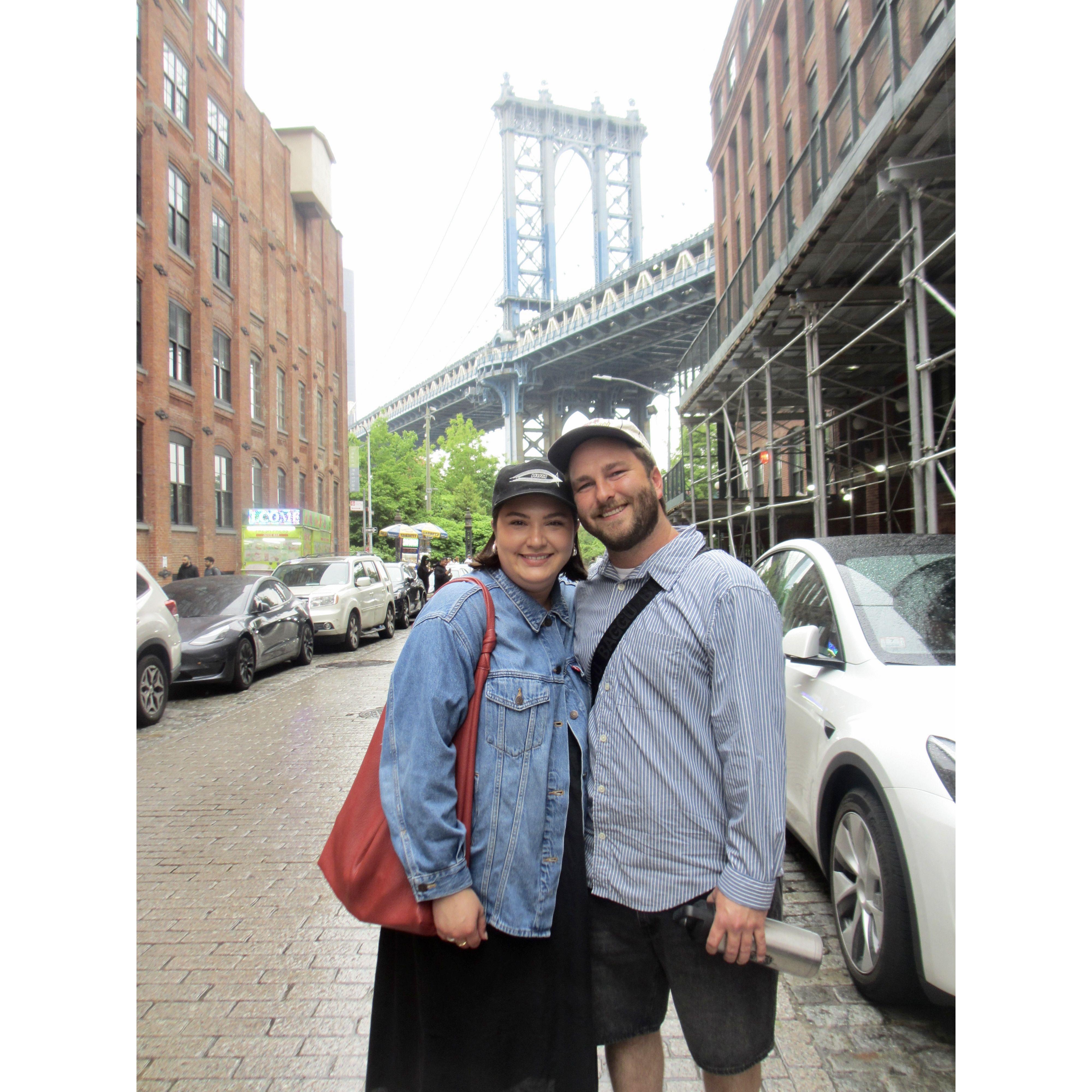 2024 - Visiting Terese's sister Sam in the Big Apple