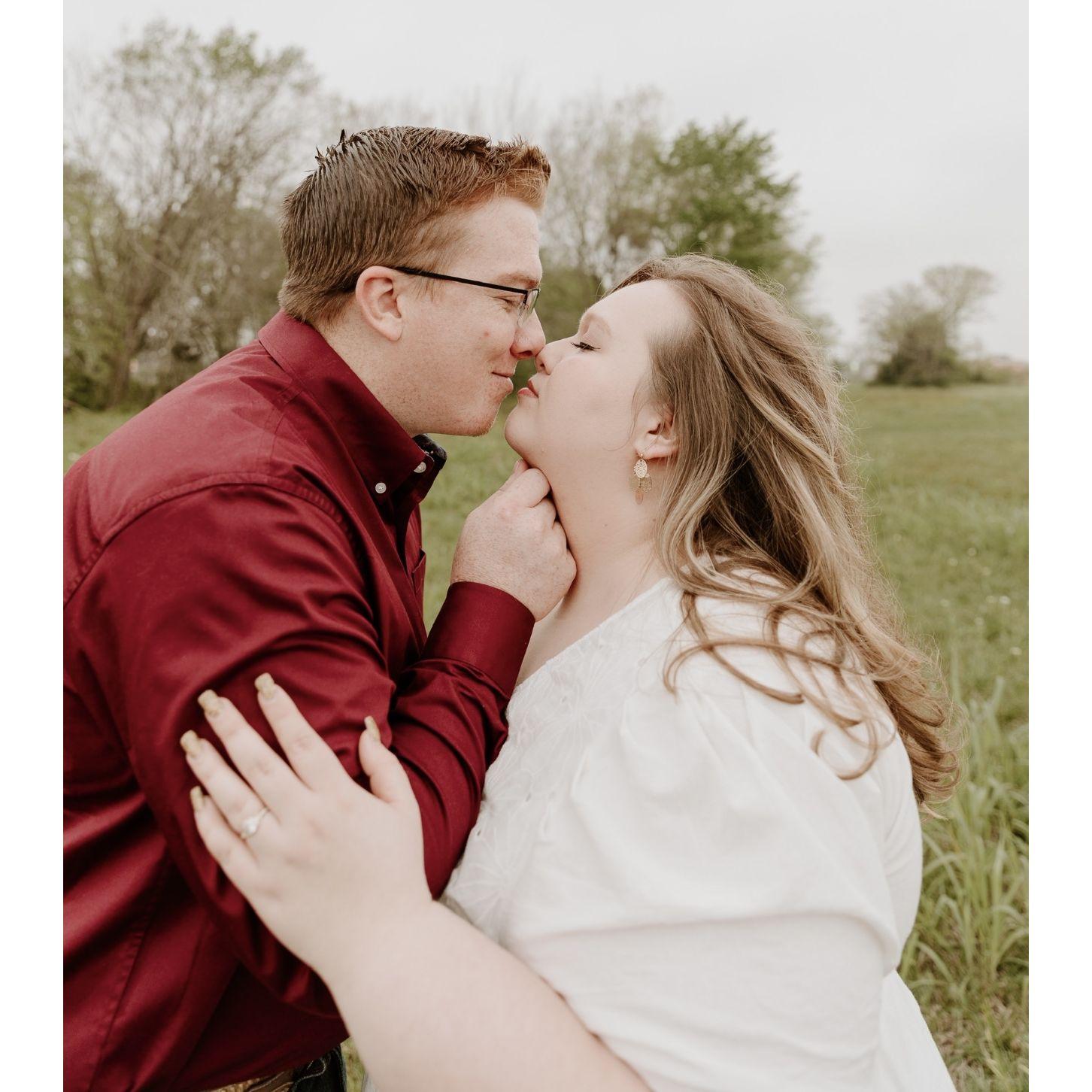 We giggled the whole time while taking these!