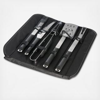 Eclipse 6-Piece BBQ Set with Folding Bag