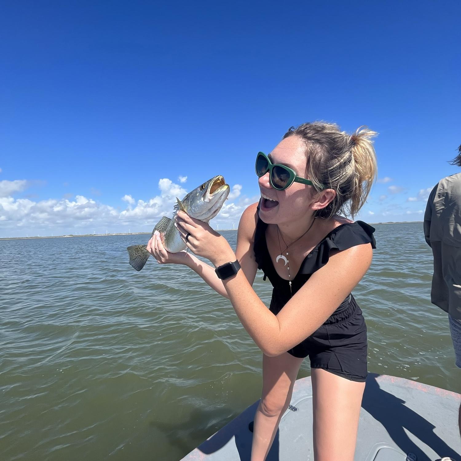 Fishing trip with Capt. John + bridesmaid, Eloise - 07.29.22