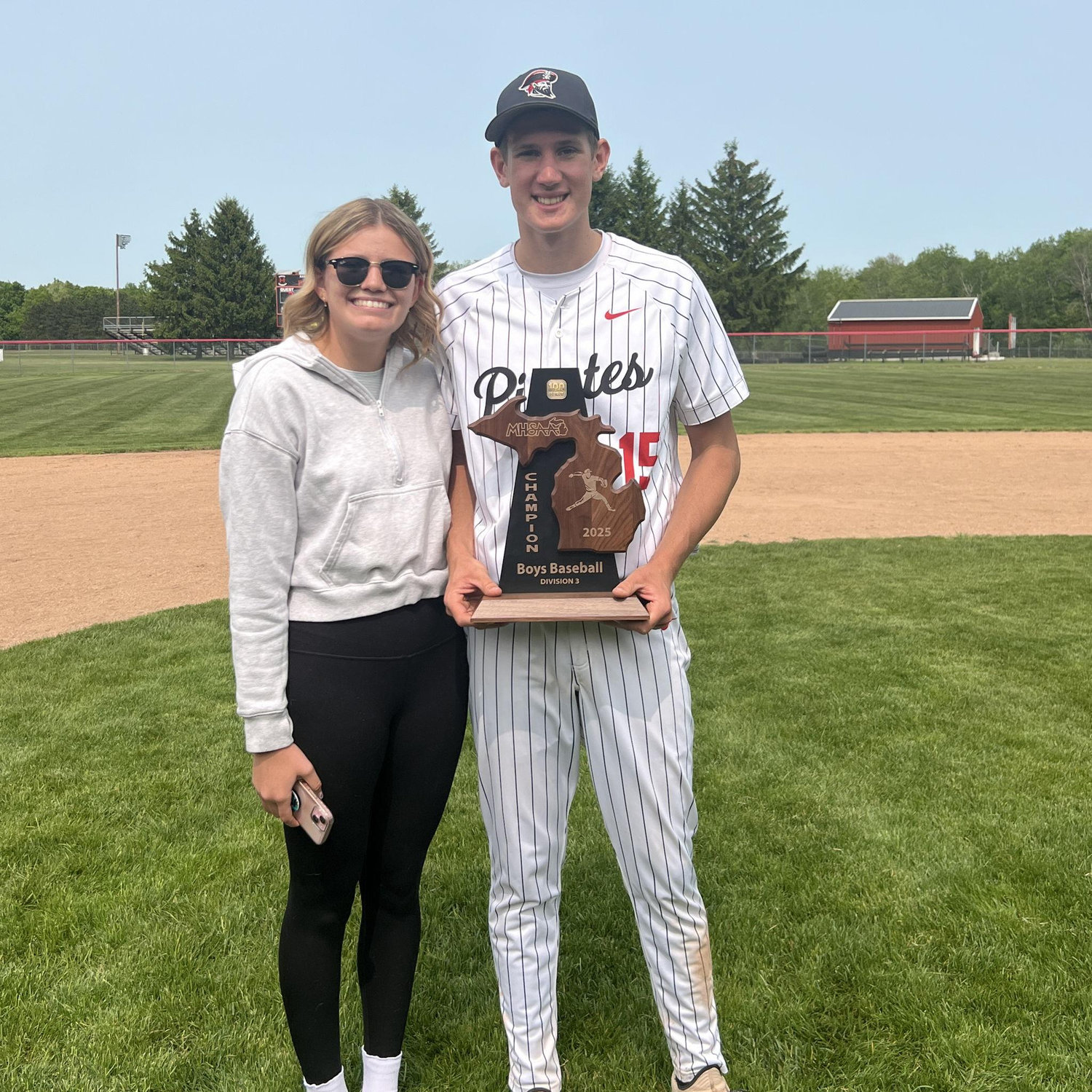 Avery's baseball team won districts
