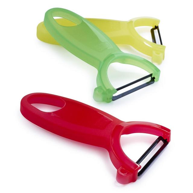Kuhn Rikon Translucent Peelers, Set of Three