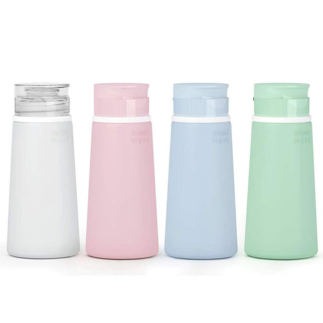 Valourgo Travel Bottles for Toiletries Tsa Approved Travel Size Containers BPA Free Leak Proof Travel Tubes Refillable Liquid Travel Accessories for Cosmetic Shampoo and Lotion Soap