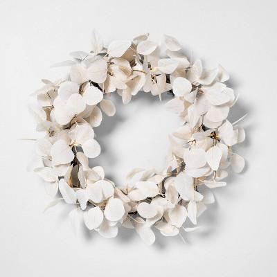 24" Faux Bleached Eucalyptus Wreath - Hearth & Hand™ with Magnolia
