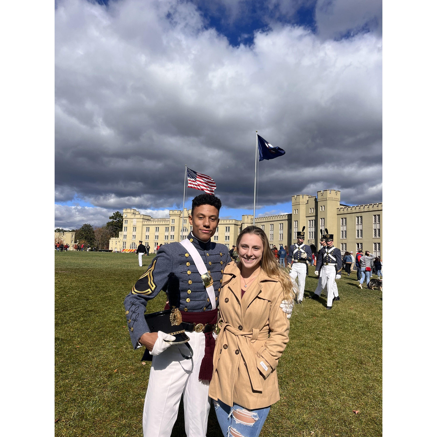 Fall 2023: Together at VMI after a Parade!