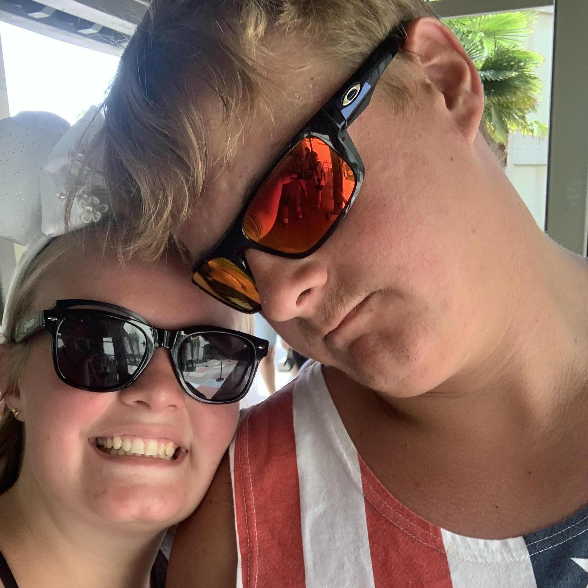 Here we are at Disney World in August 2021, peep my Minnie ears!