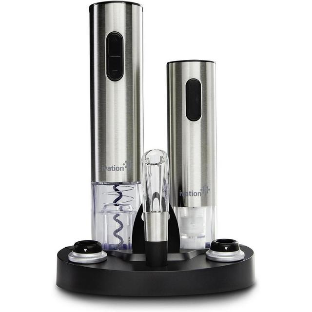 Ivation 7-Piece Wine Set, Electric Wine Opener, Wine Aerator & More!