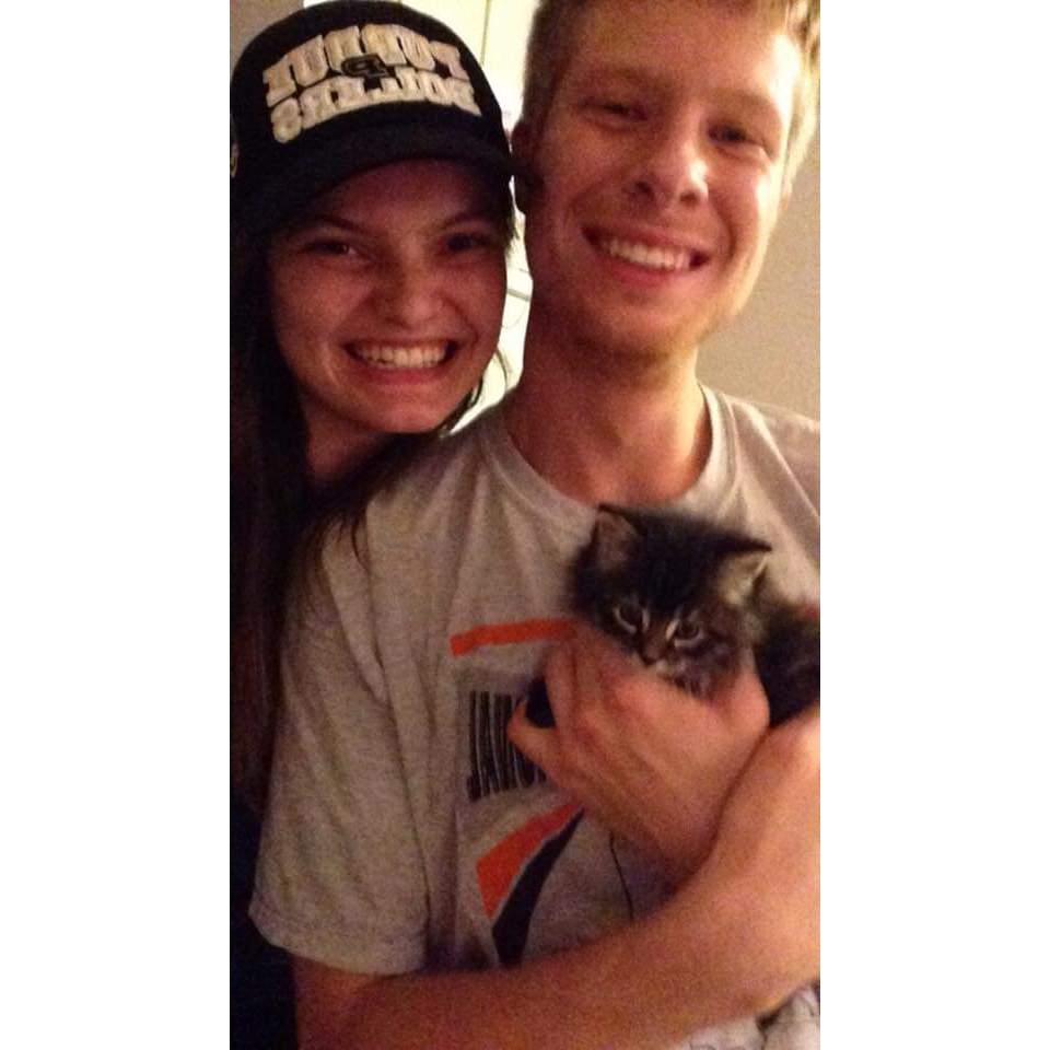Our first night with Finn!