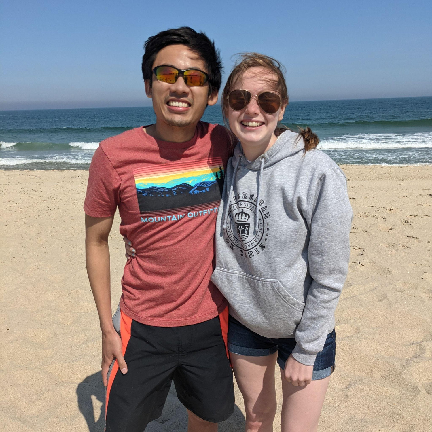 Fun in the sun during a beach trip in NJ - May 2021