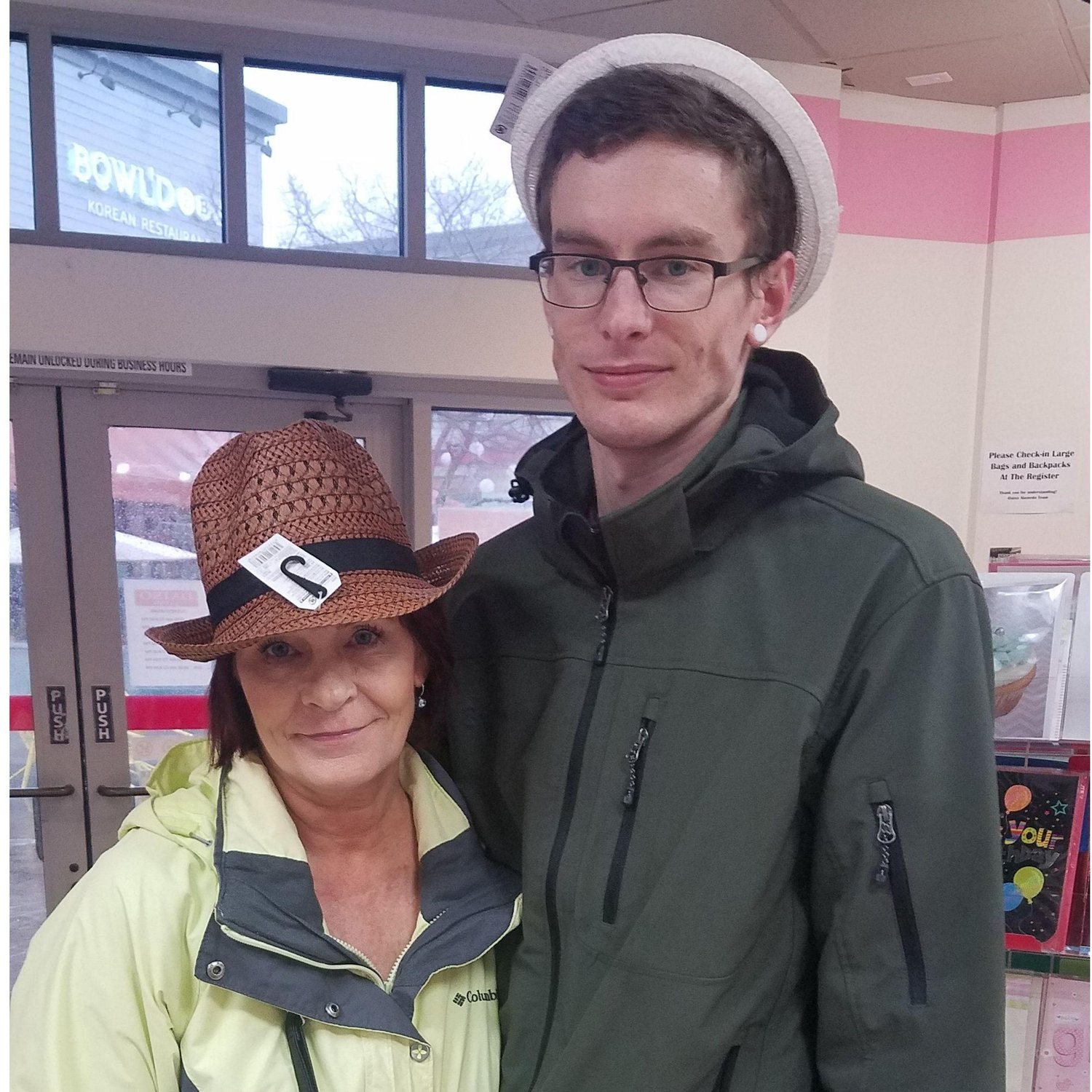 David and his Mom