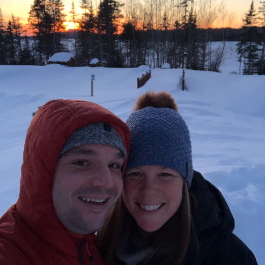 A winter weekend in Rangeley, Maine.