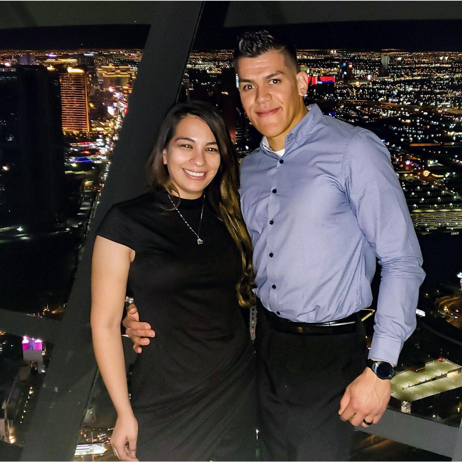 The night of our engagement