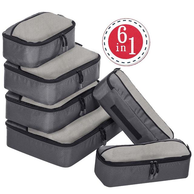 Travel Packing Cubes 6 Set