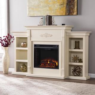 Tennyson Fireplace with Bookcases