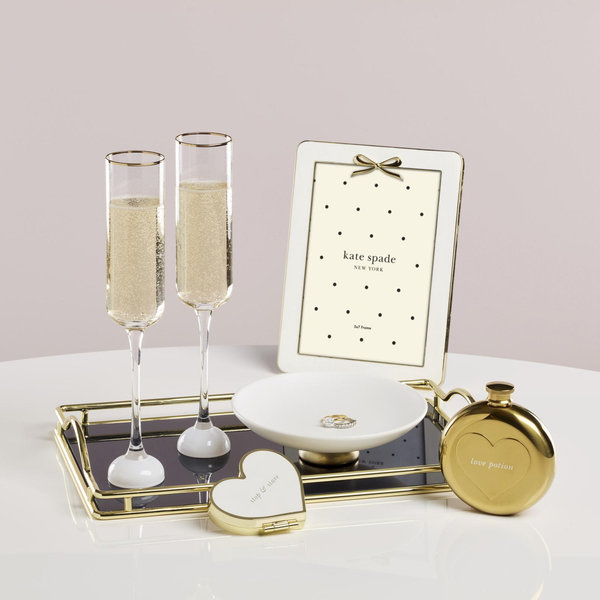 Kate Spade Toasting Flutes