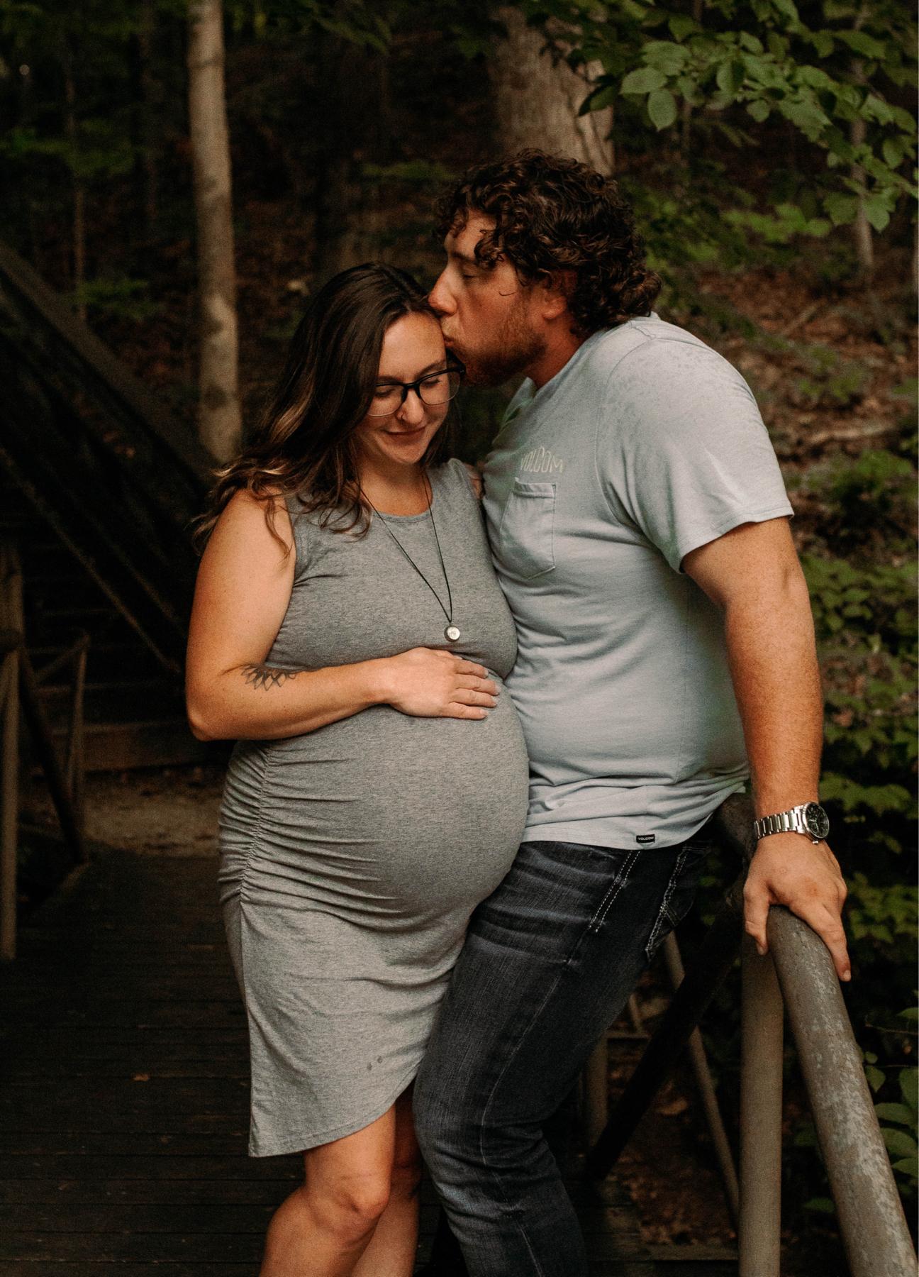 Pregnant with Calvin— photo by my talented bestie (and bridesmaid) Tonia!