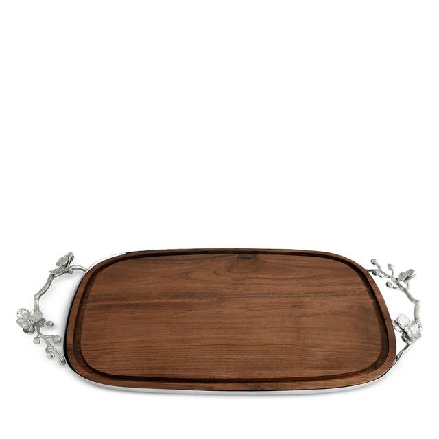 Michael Aram Orchid Wooden Bread Board