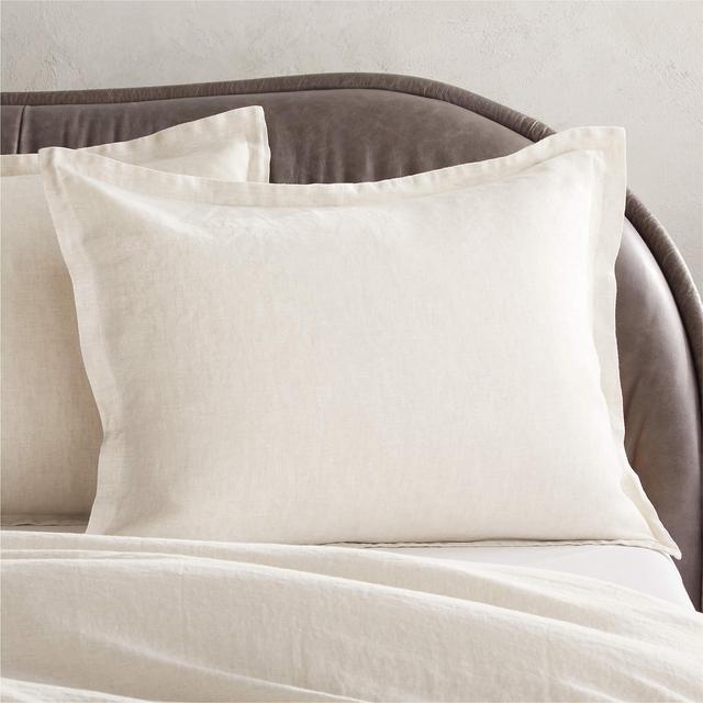 Linen Flax Standard Shams Set of 2