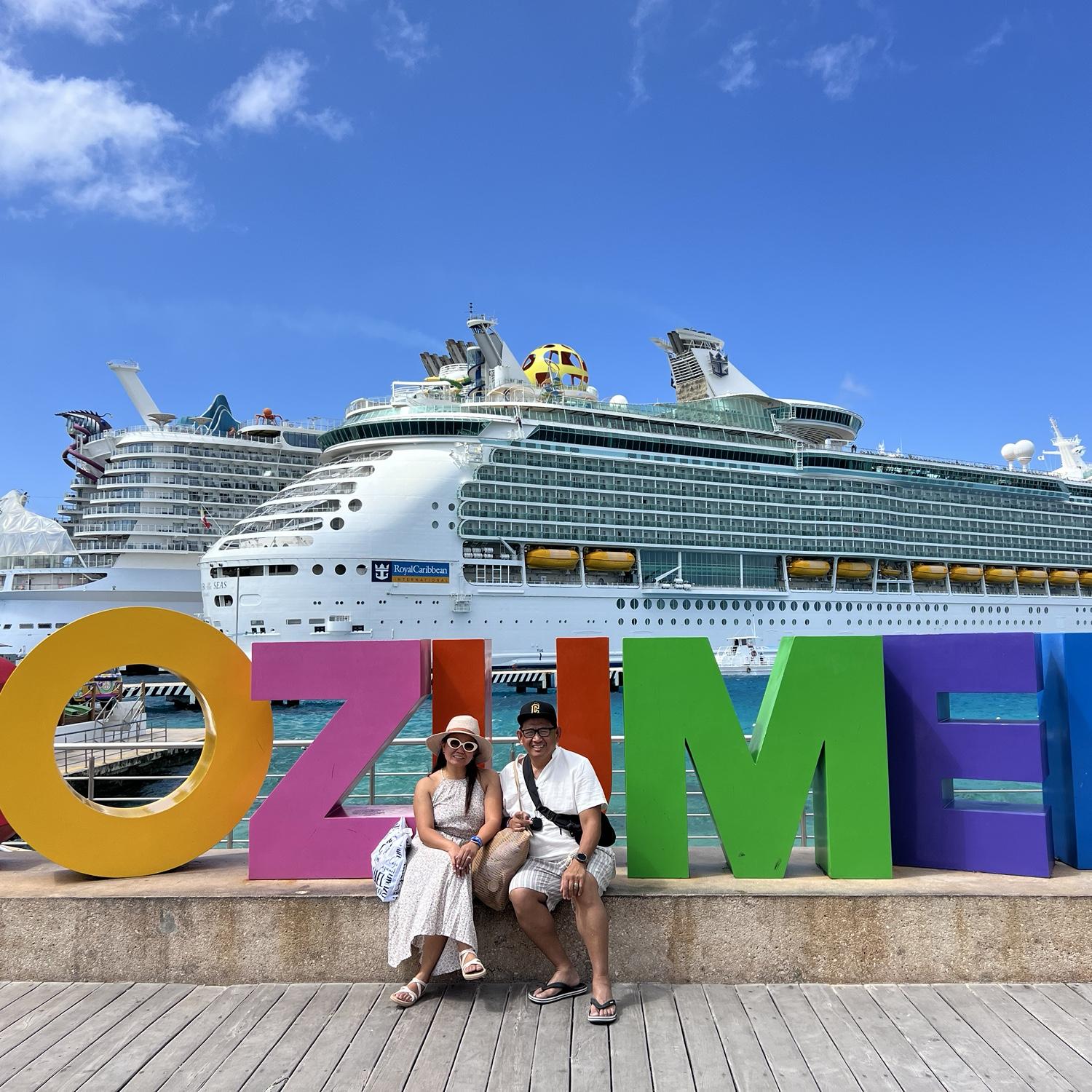 At Cozumel, Mexico.
