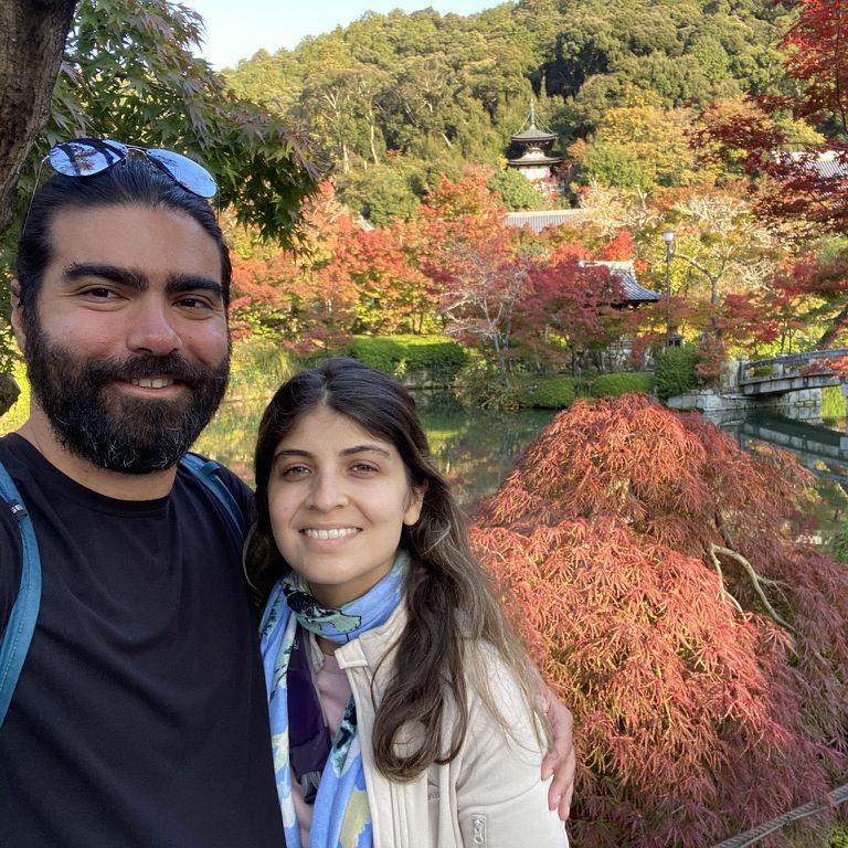 We loved exploring Japan in the fall. The red and orange of the famous Japanese maple trees was gorgeous and made the Japanese gardens that much more exciting to explore.