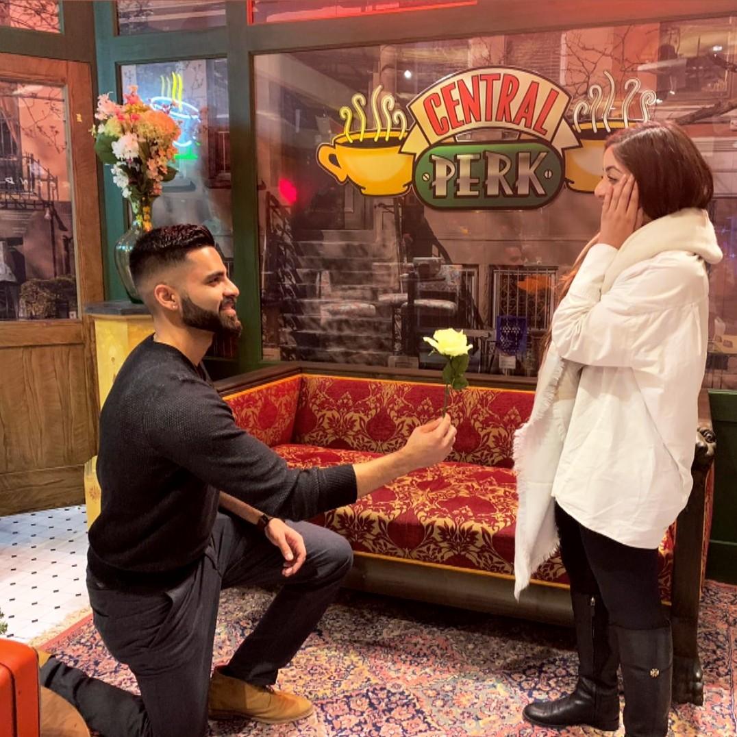 recreating our proposal memories from Central Park!
