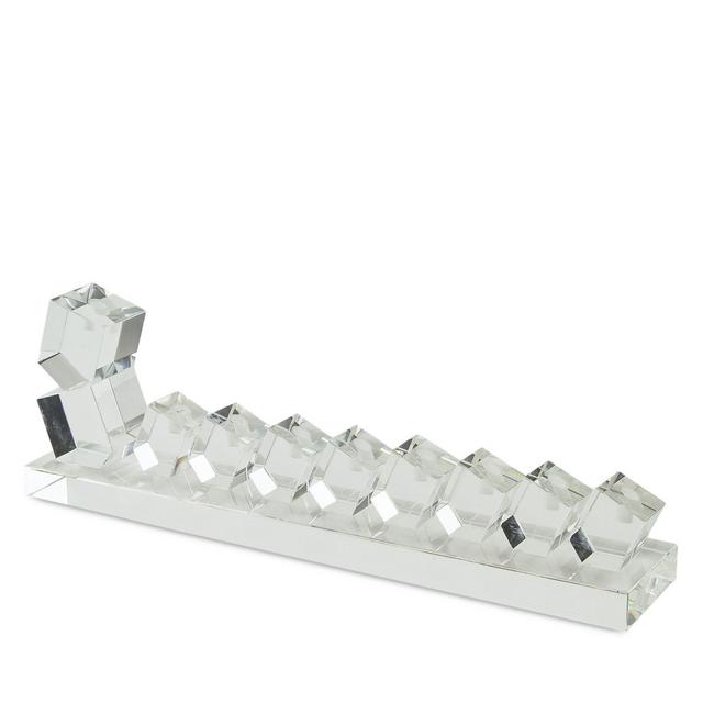 Tizo Design Crystal Glass Menorah