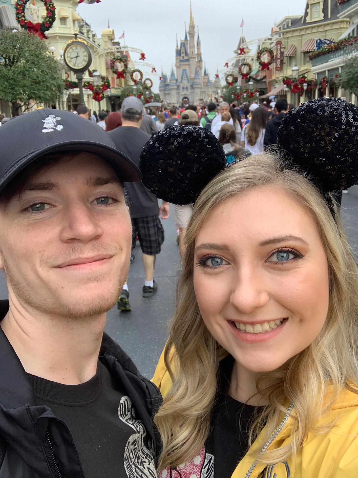Brentt's first time at Disney
