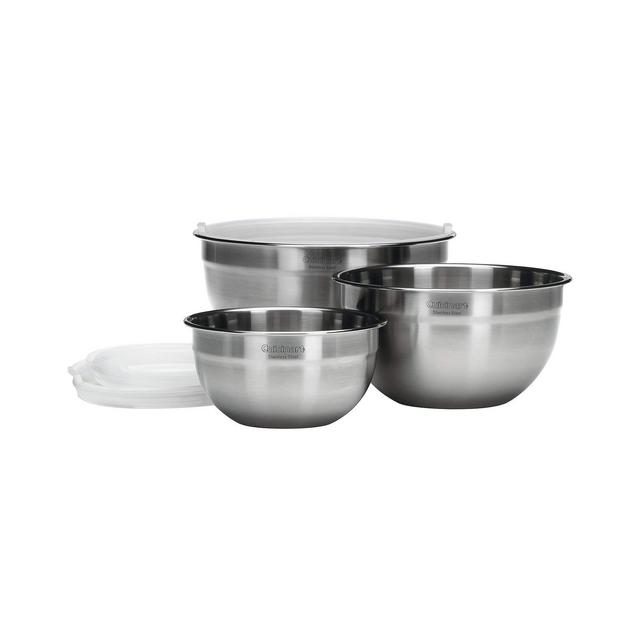 Cuisinart SB-302LP Chef's Classic Mixing Bowls, 5 quart, Stainless Steel
