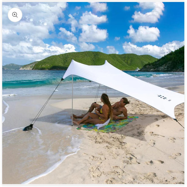 NESO 1 Sunshade Tent (White- 2 pole setup)