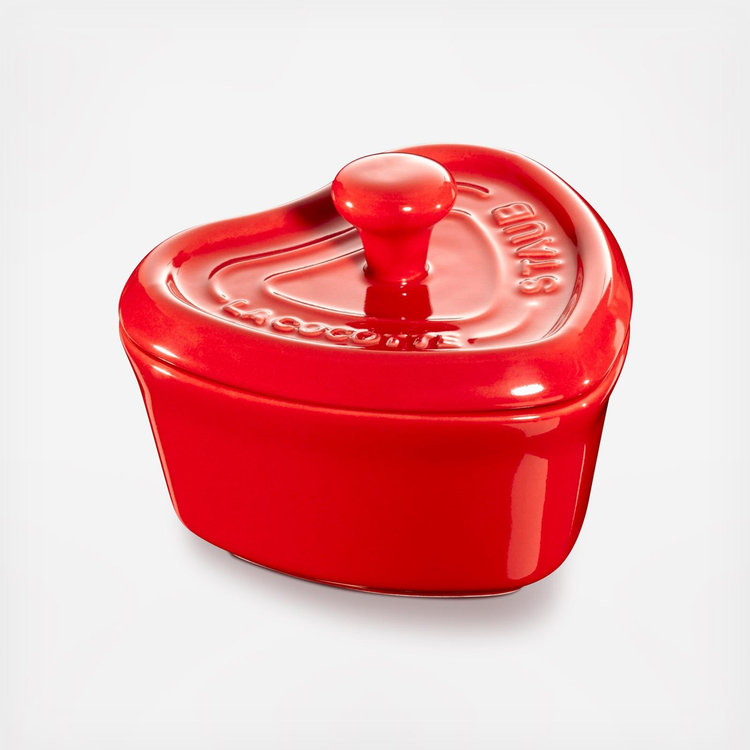 Staub, Ceramic 3-Piece Assorted Mini Heart Cocotte Set | Zola