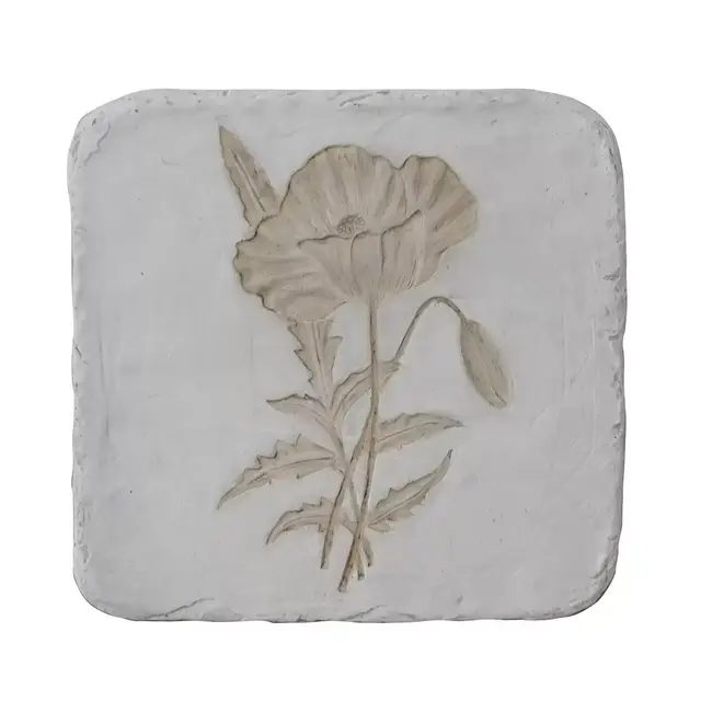 Bee & Willow™ Queen Anne's Lace Botanical Wall Plaque in White