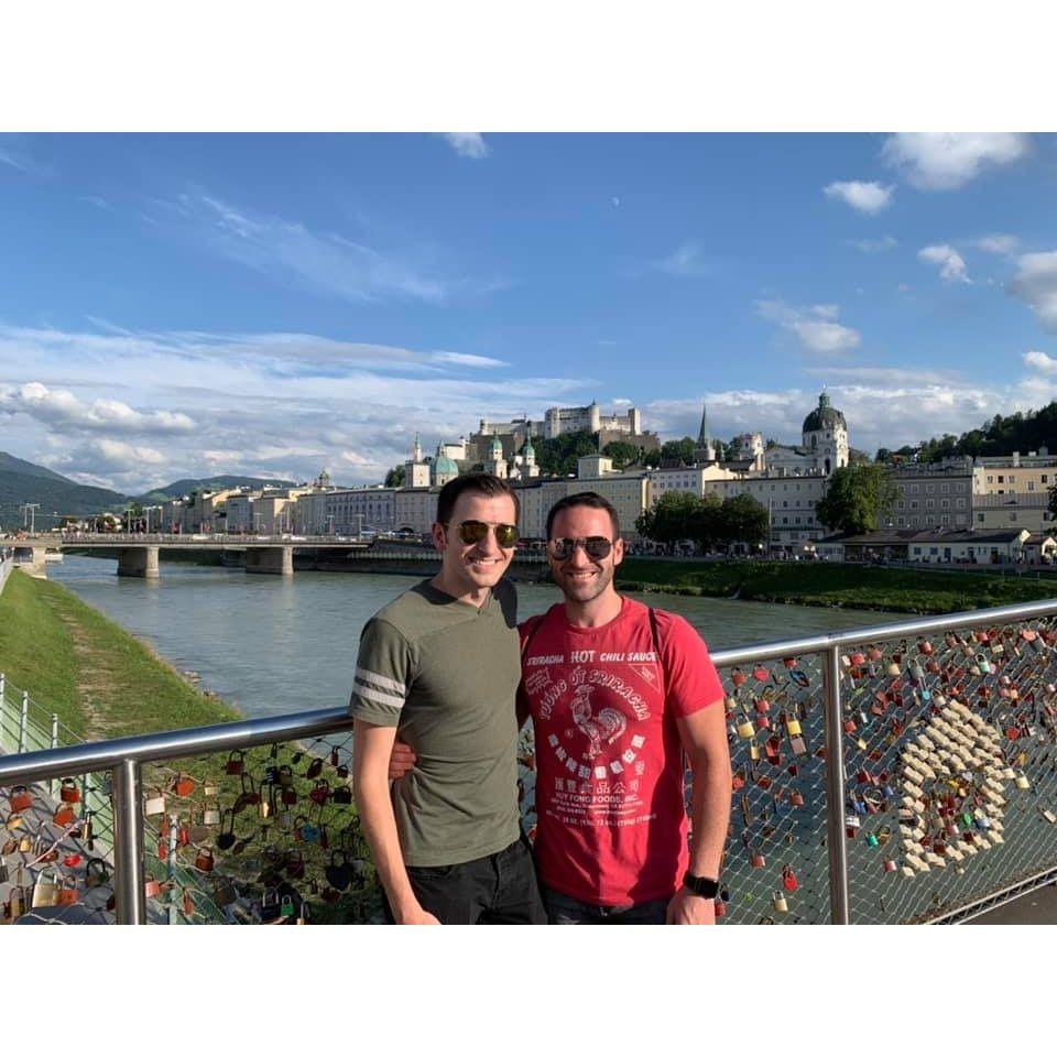 Exploring Salzburg, Austria and forcing Brian on a Sound of Music tour!