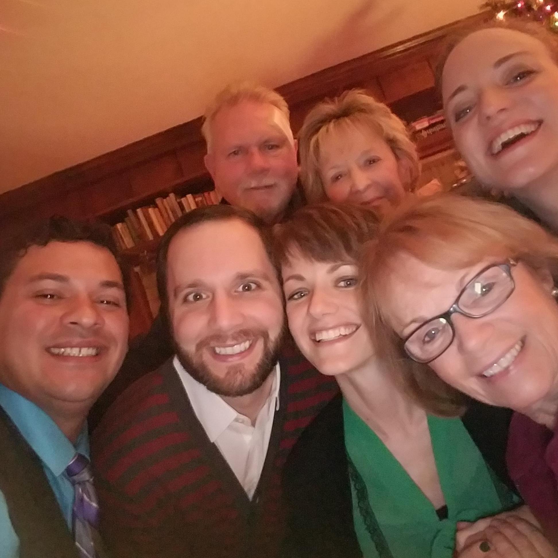 Family Selfie Christmas 2016