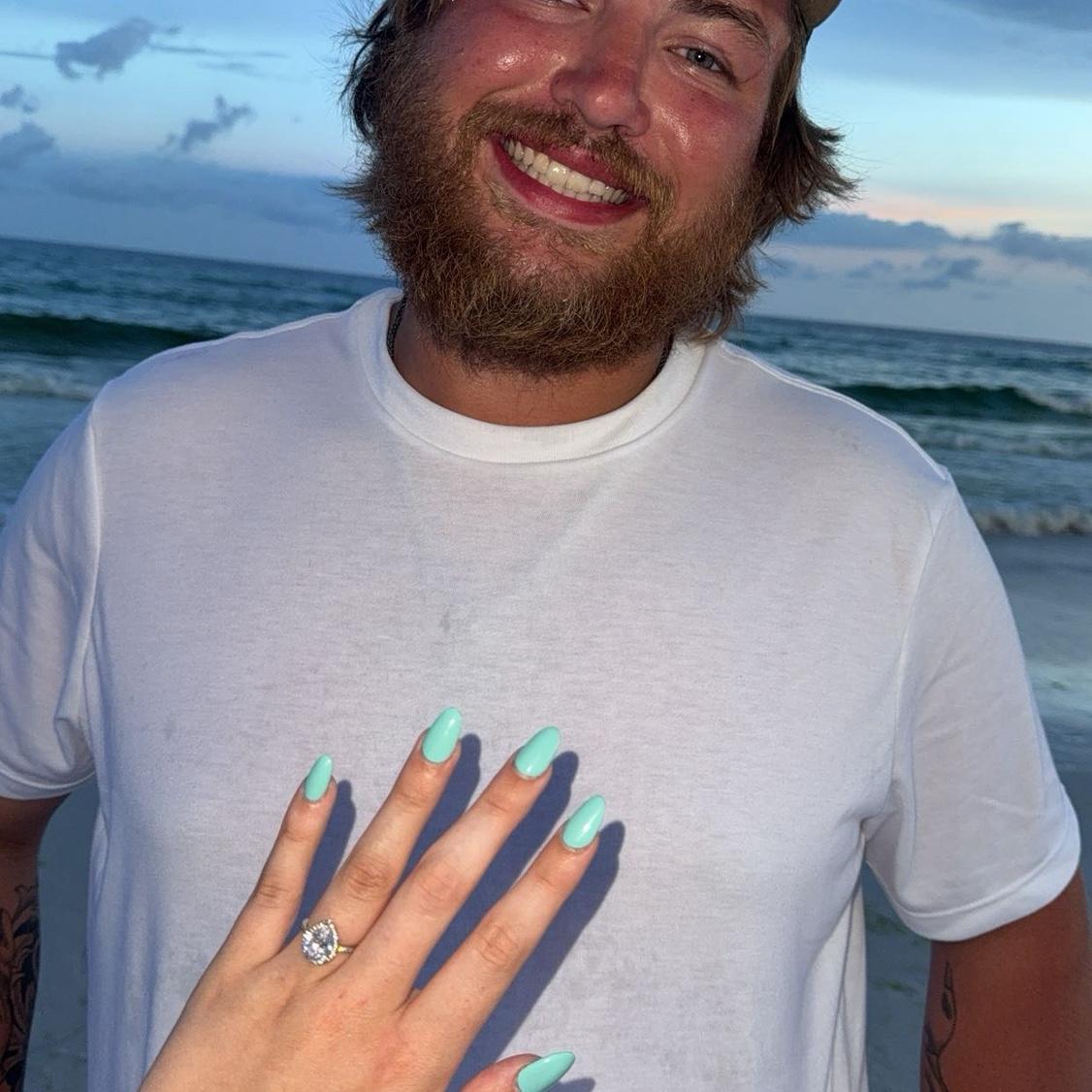 6/24/25 
the day we got engaged ❤️💍