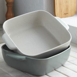 Pacifica Collection Rectangle Baker 13" in Salt