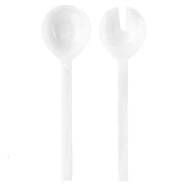 White Pamana Serving Spoon Set