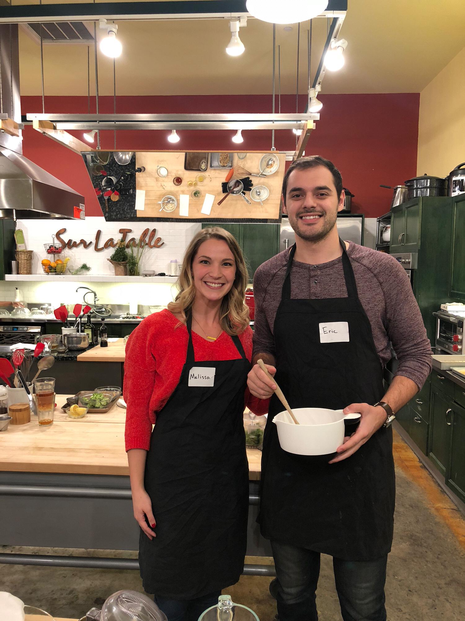 We bond over our love of good food and cheap wine 🍷 🍝