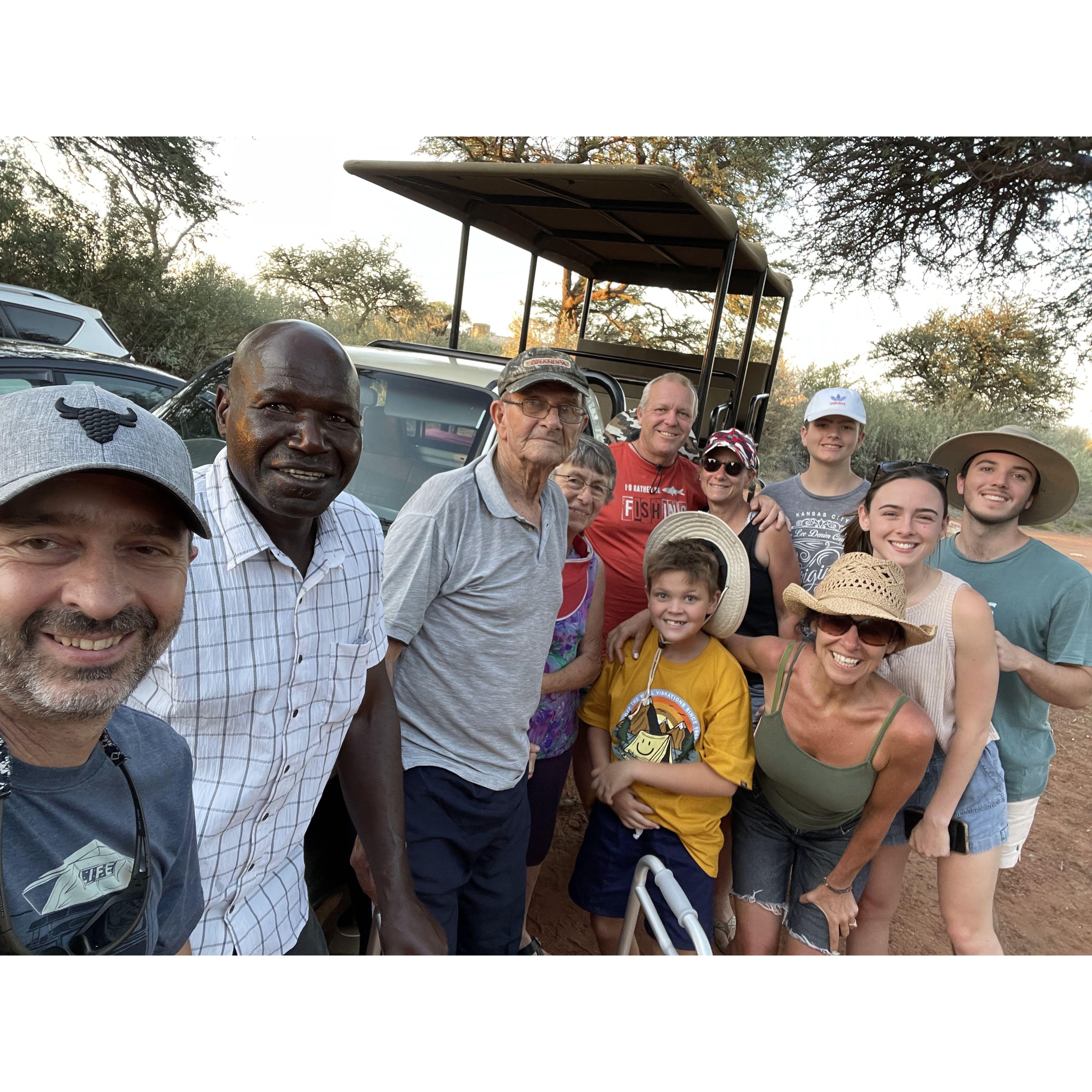 Braxton's first safari!