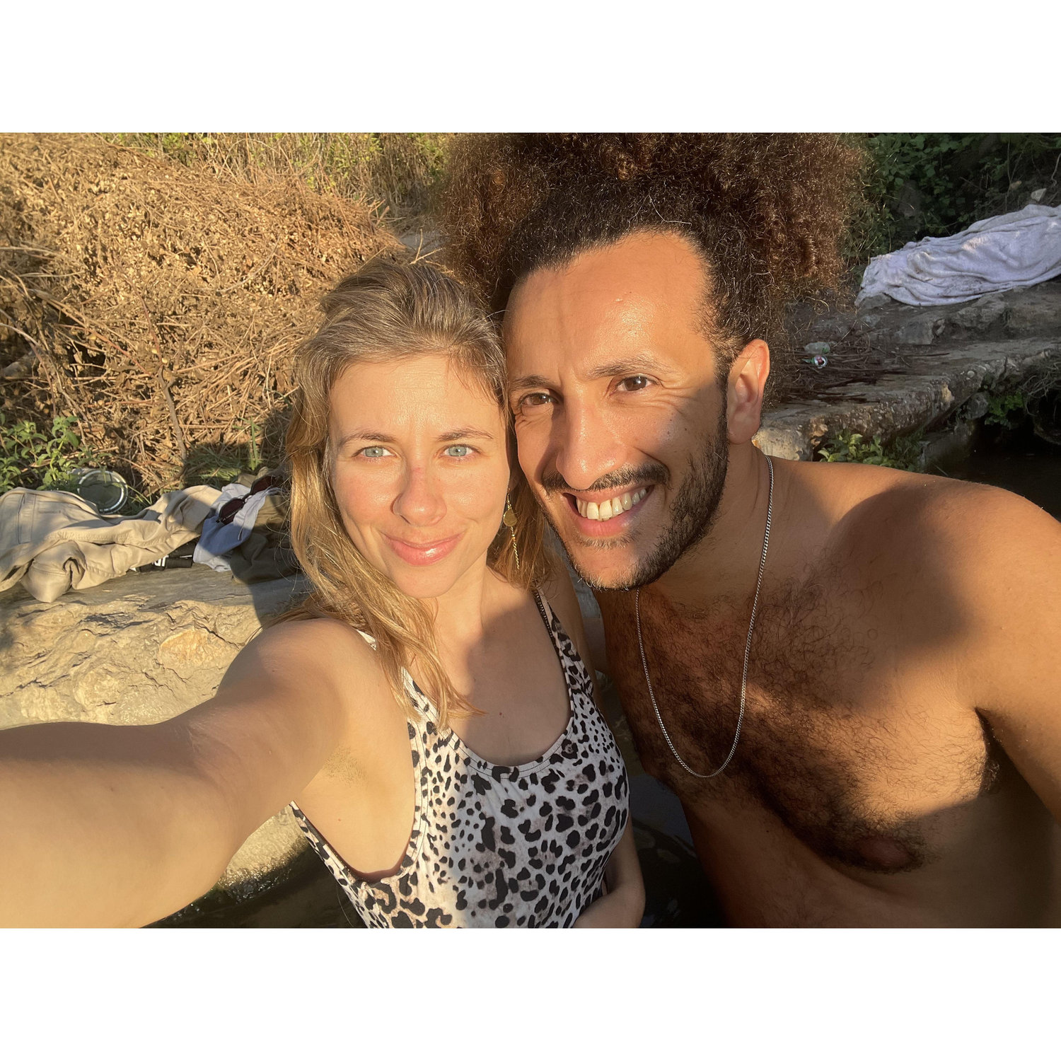 Traveling in Israel.