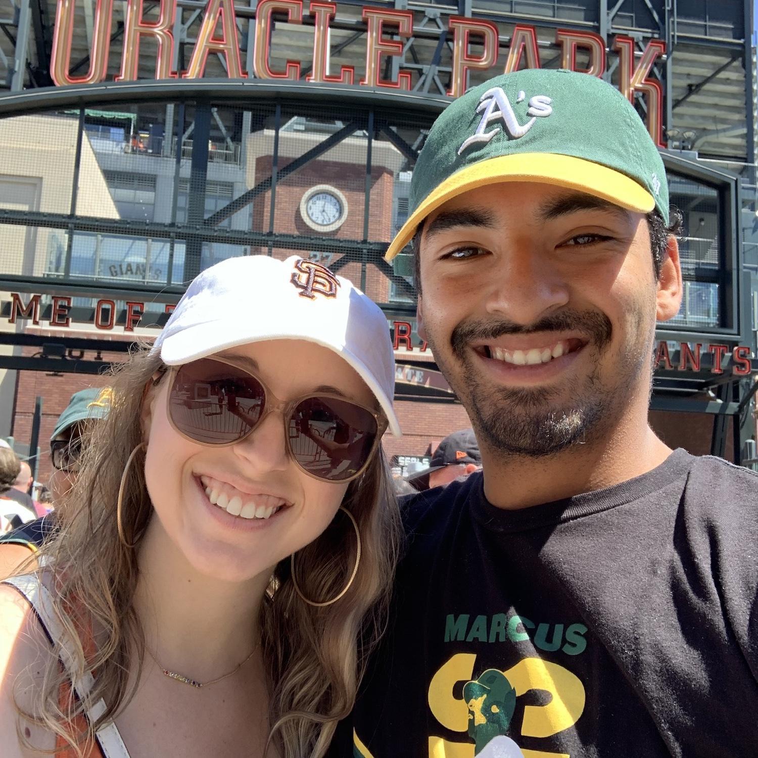 One of many Battle of the Bay baseball games!