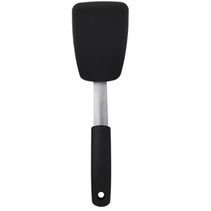 OXO Good Grips Small Silicone Flexible Turner Black