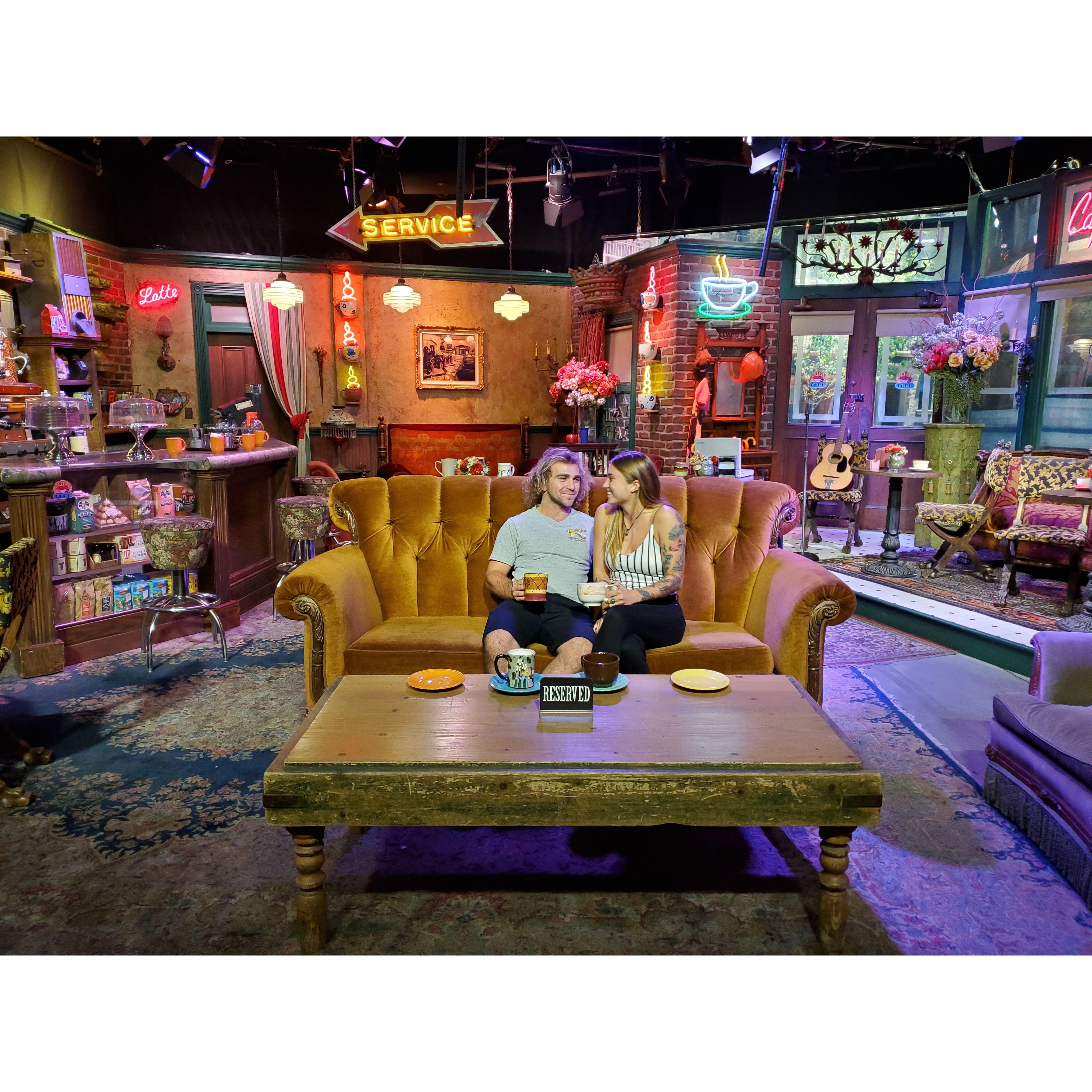 Holly is still working on Chris loving Friends* just as much as she does