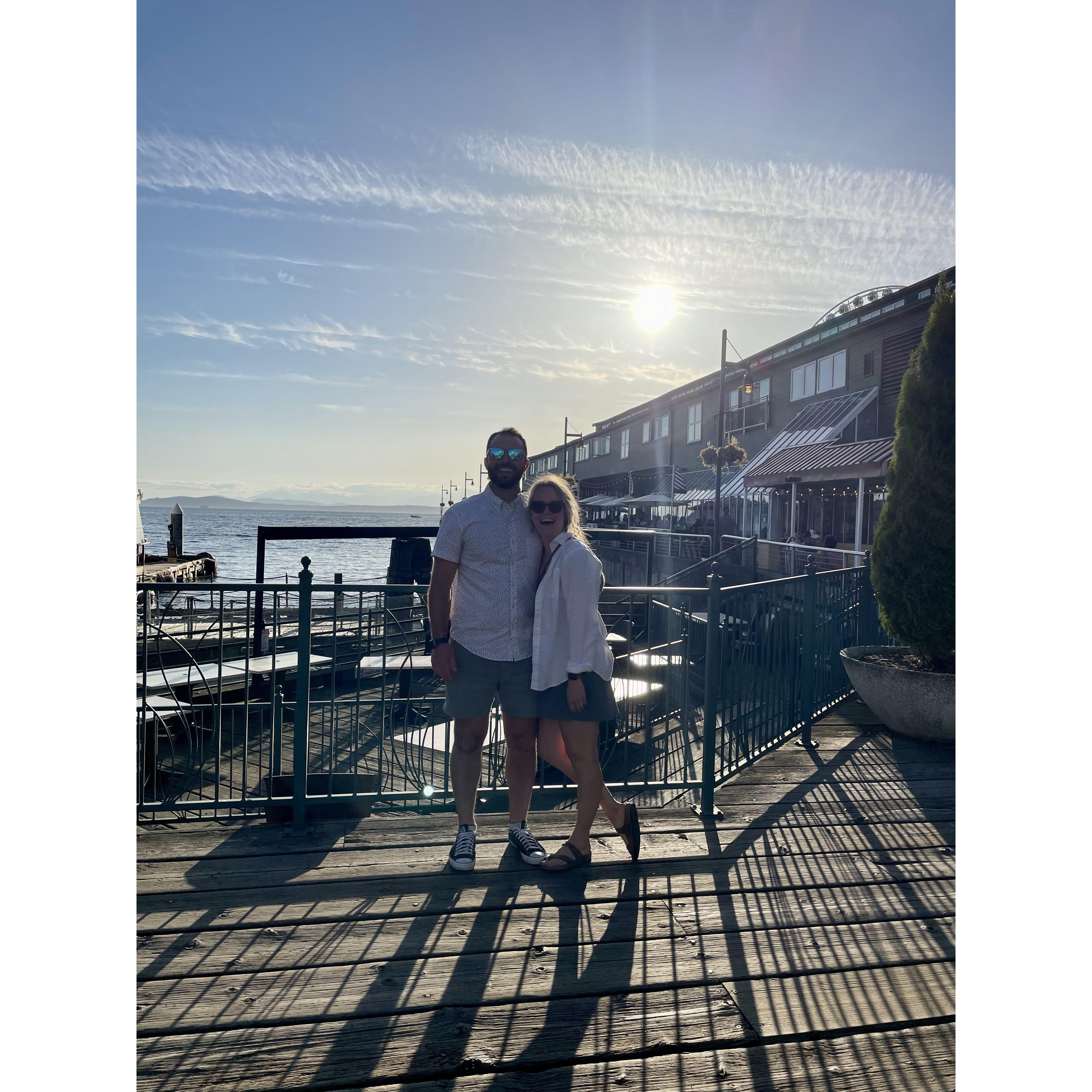 Exploring Seattle with visiting McNerneys